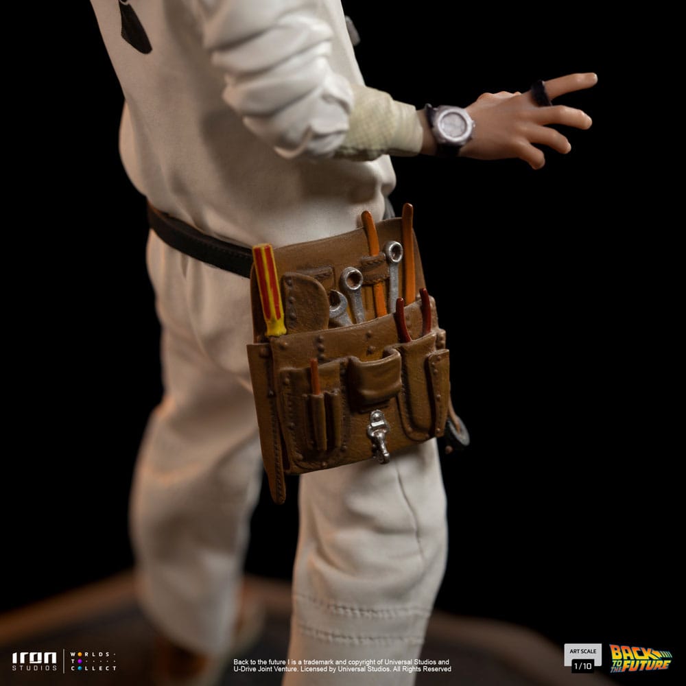Back to the Future Art Scale Statue 1/10 Doc Brown 22 cm