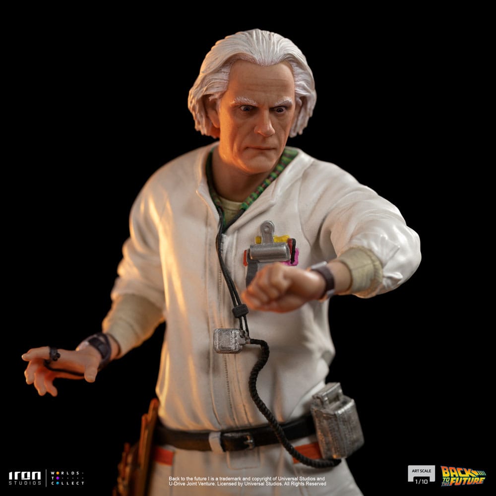 Back to the Future Art Scale Statue 1/10 Doc Brown 22 cm