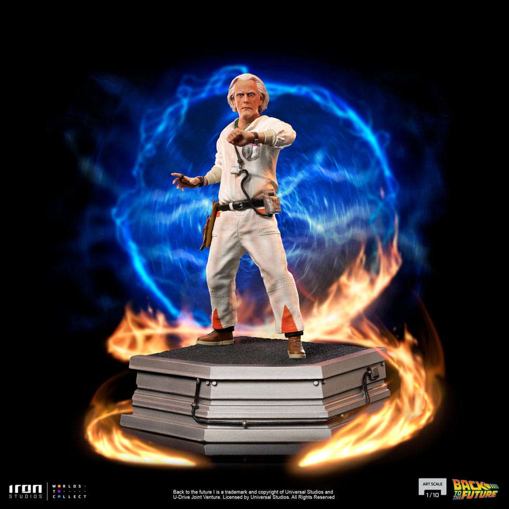 Back to the Future Art Scale Statue 1/10 Doc Brown 22 cm