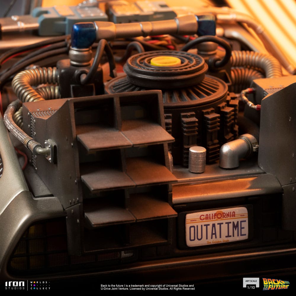 Back to the Future Art Scale Statue 1/10 DeLorean 53 cm