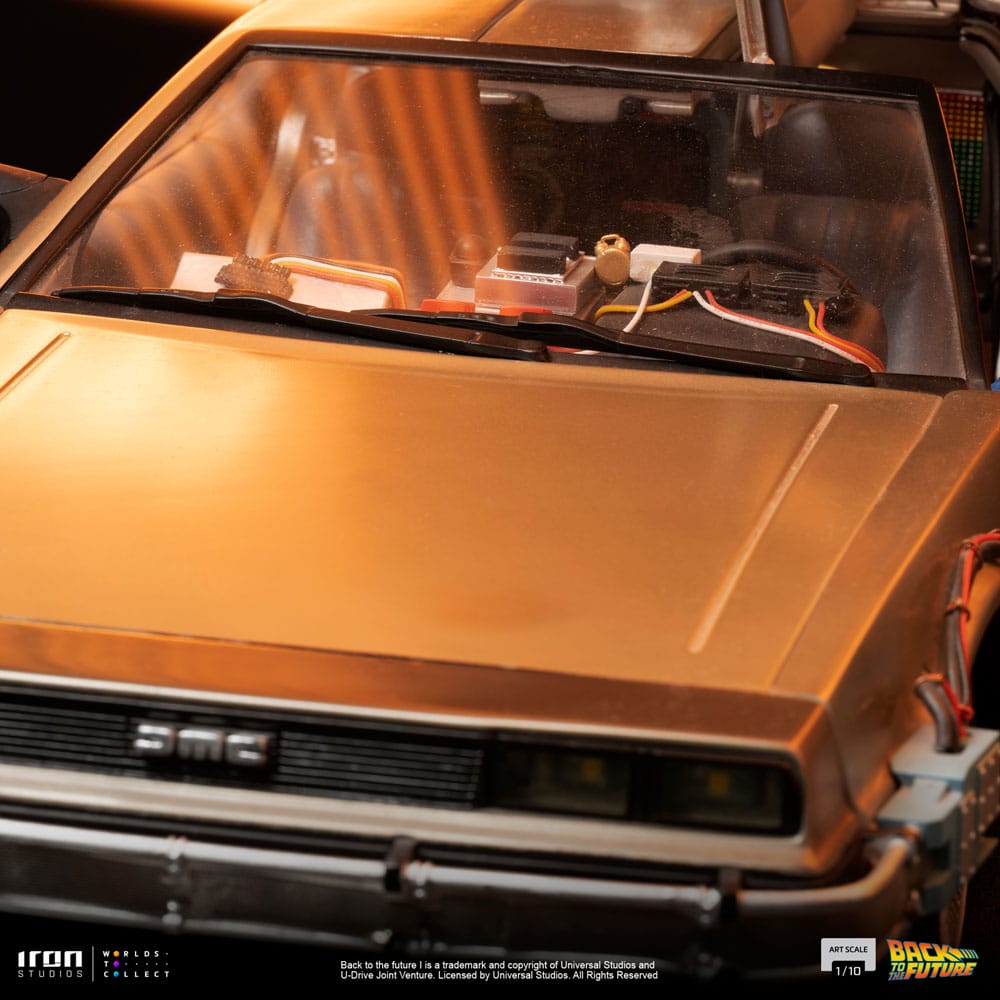 Back to the Future Art Scale Statue 1/10 DeLorean 53 cm