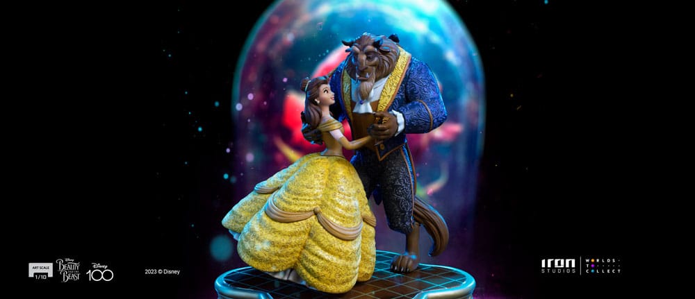 Disney 1/10 Beauty and the Beast Art Scale Statue 29cm