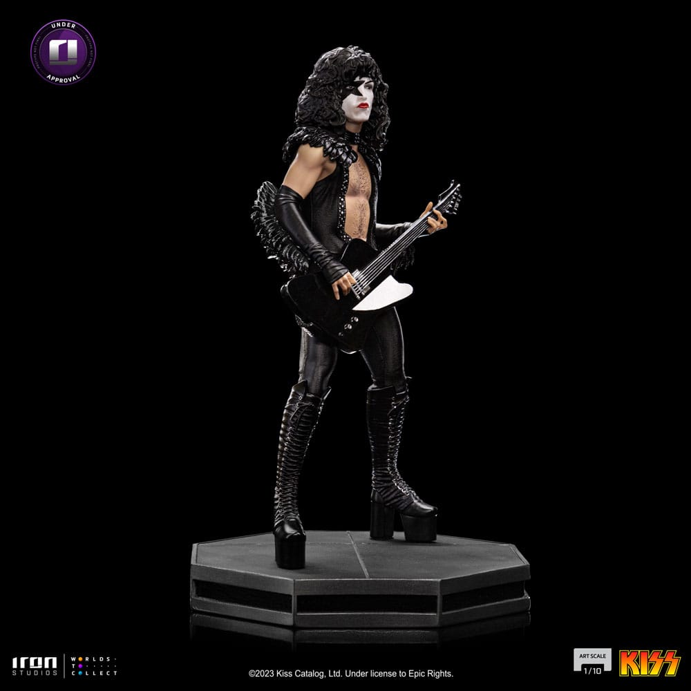 Kiss Art Scale Statue 1/10 Paul Stanley 22 cm