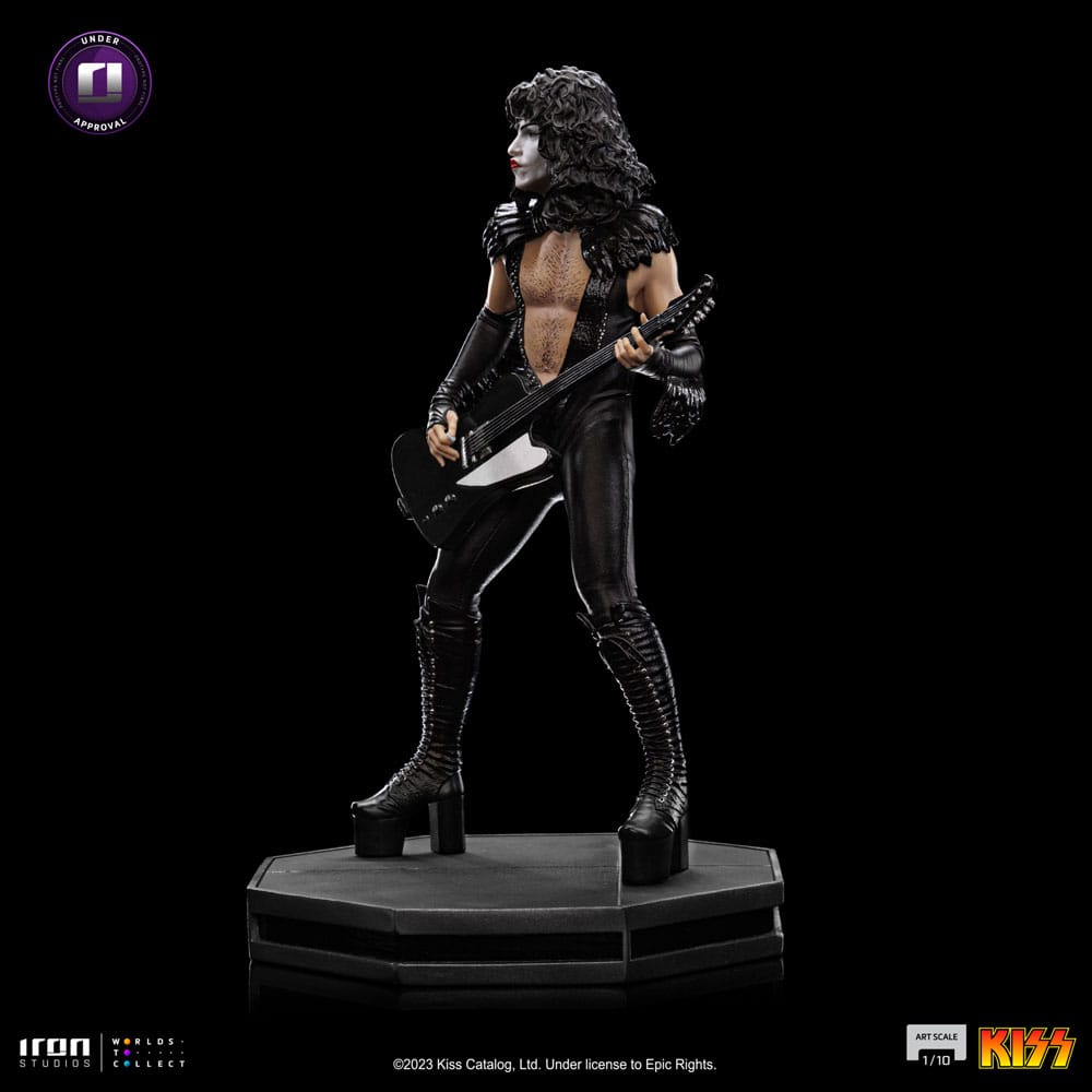 Kiss Art Scale Statue 1/10 Paul Stanley 22 cm