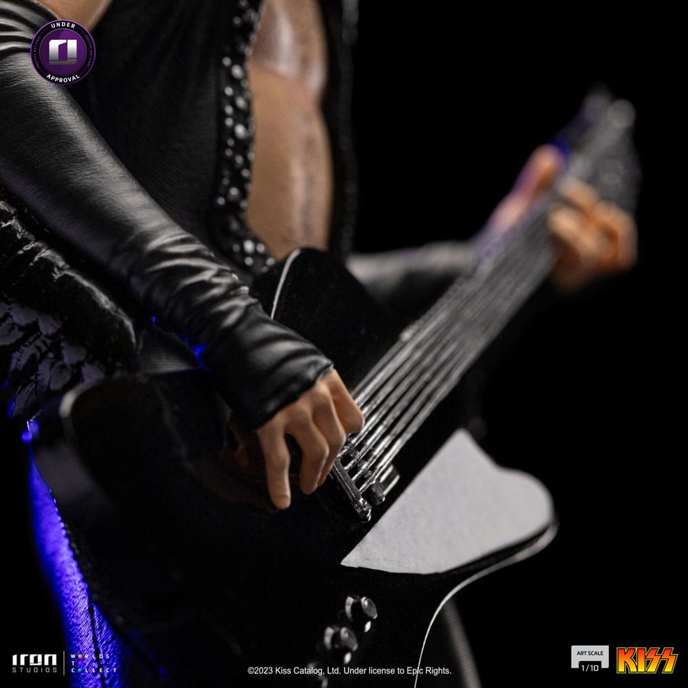 Kiss Art Scale Statue 1/10 Paul Stanley 22 cm
