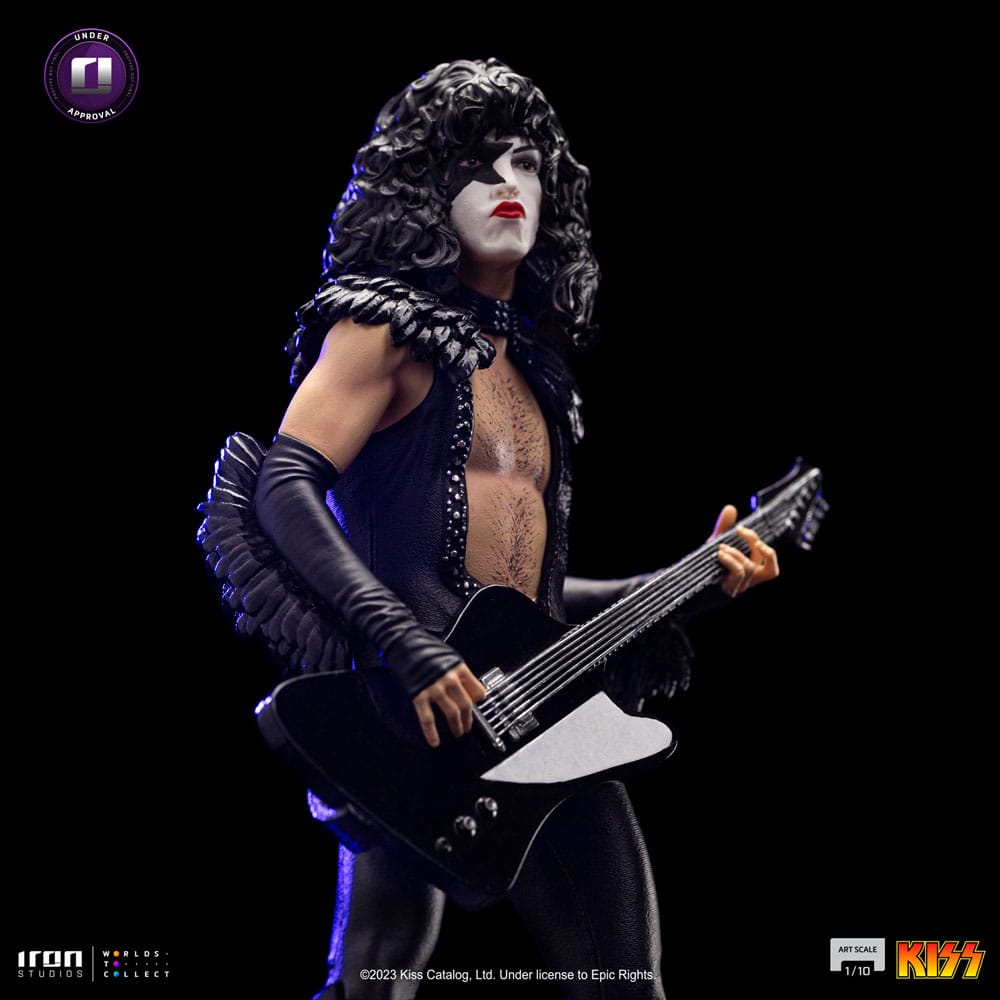 Kiss Art Scale Statue 1/10 Paul Stanley 22 cm