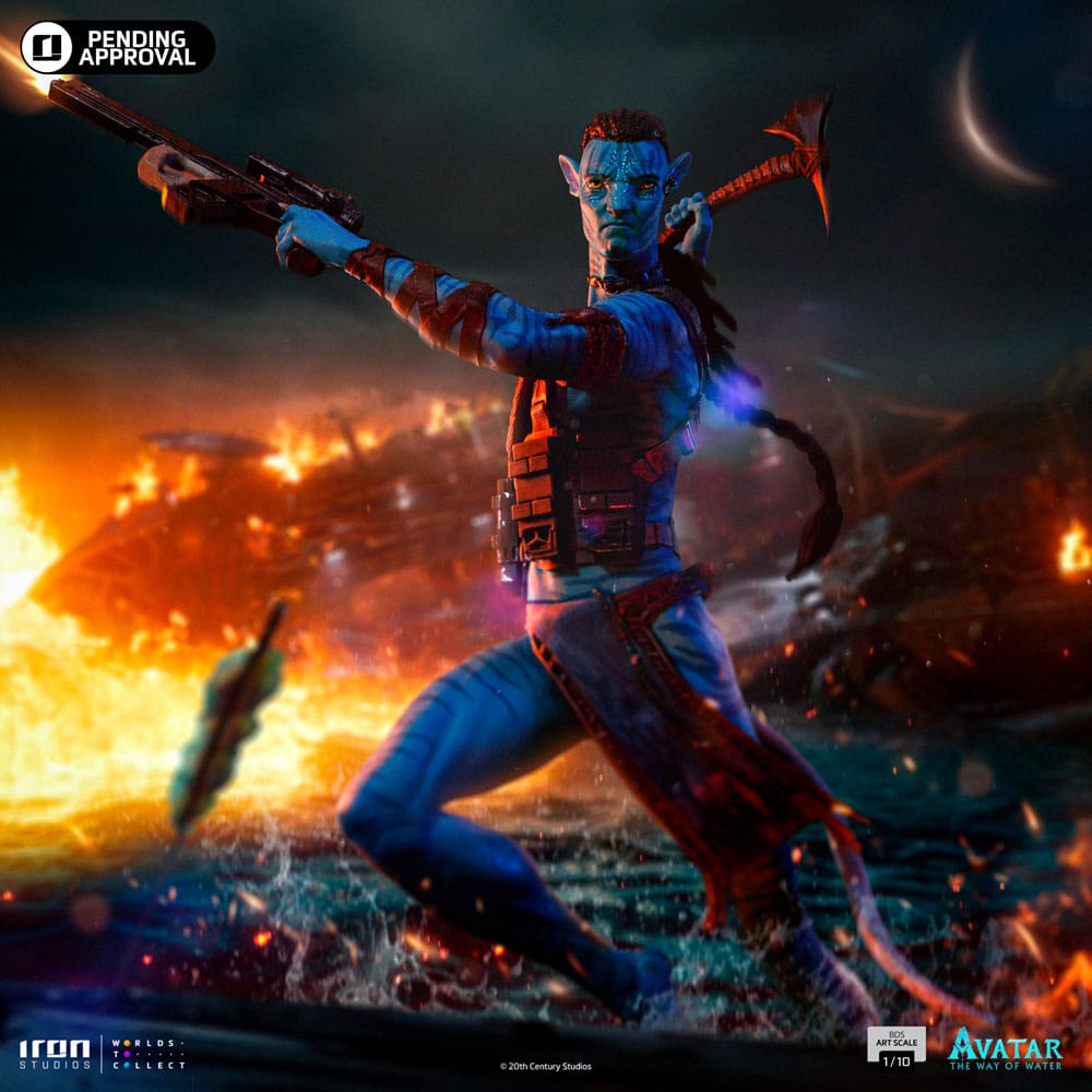 Avatar: The Way of Water BDS Art Scale Statue 1/10 Lizard 21 cm