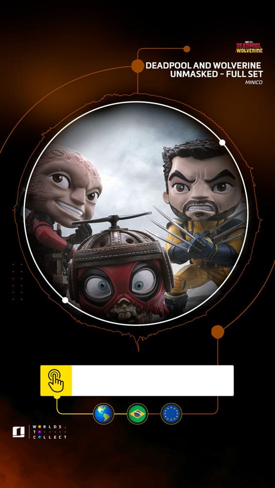 Deadpool & Wolverine Mini Co. PVC Figure Deadpool and Wolverine set Unmasked 14 cm