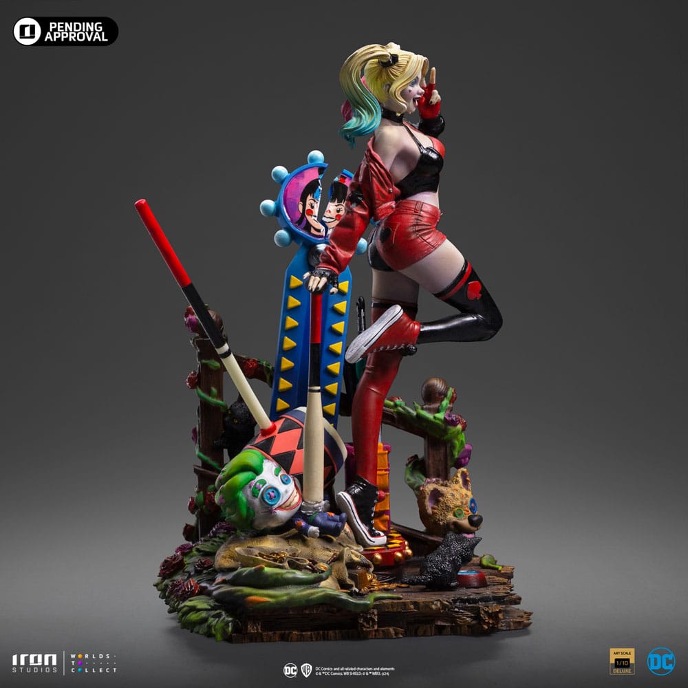 Statua Deluxe Art Scale DC Comics 1/10 Harley Quinn (Gotham City Sirens) 22 cm