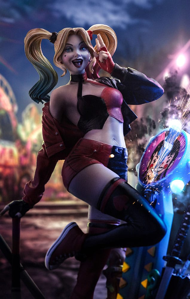 Statua Deluxe Art Scale DC Comics 1/10 Harley Quinn (Gotham City Sirens) 22 cm