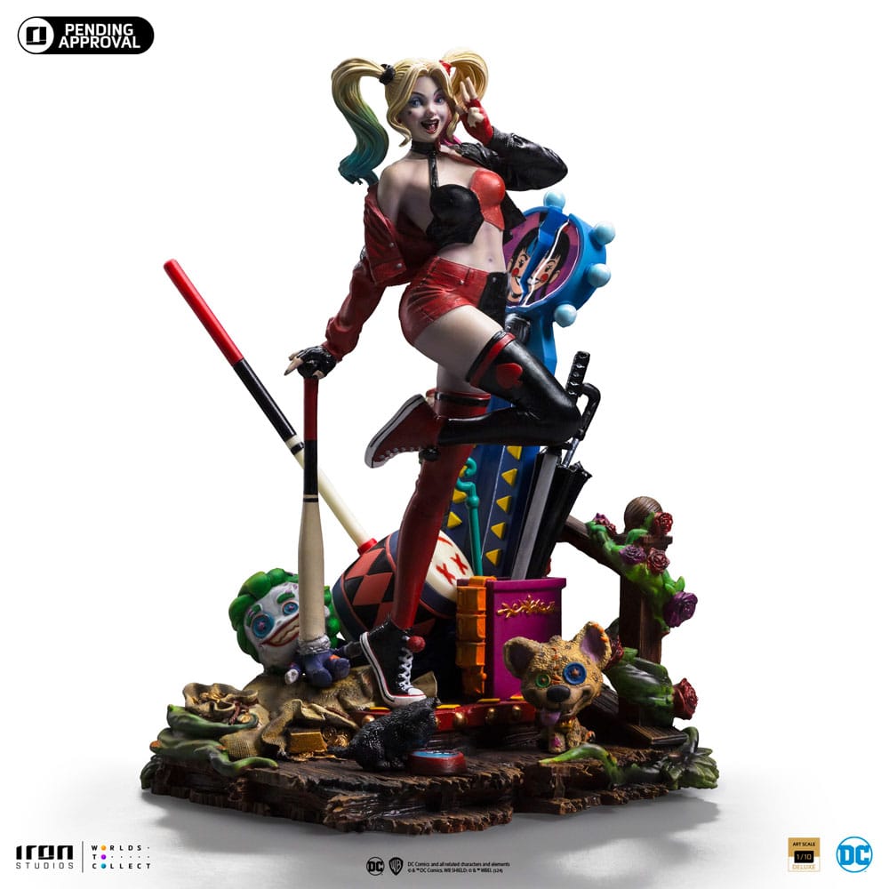 Statua Deluxe Art Scale DC Comics 1/10 Harley Quinn (Gotham City Sirens) 22 cm