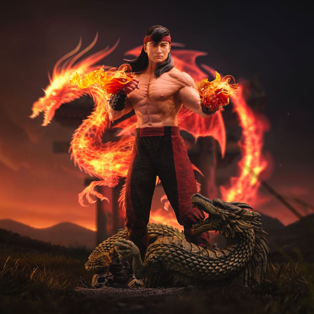Mortal Kombat 1/10 Liu Kang Art Scale Statue 23cm