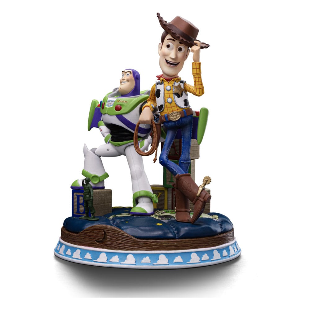 Toy Story Deluxe 1/10 Buzz &amp; Woody Art Scale Statue 38cm