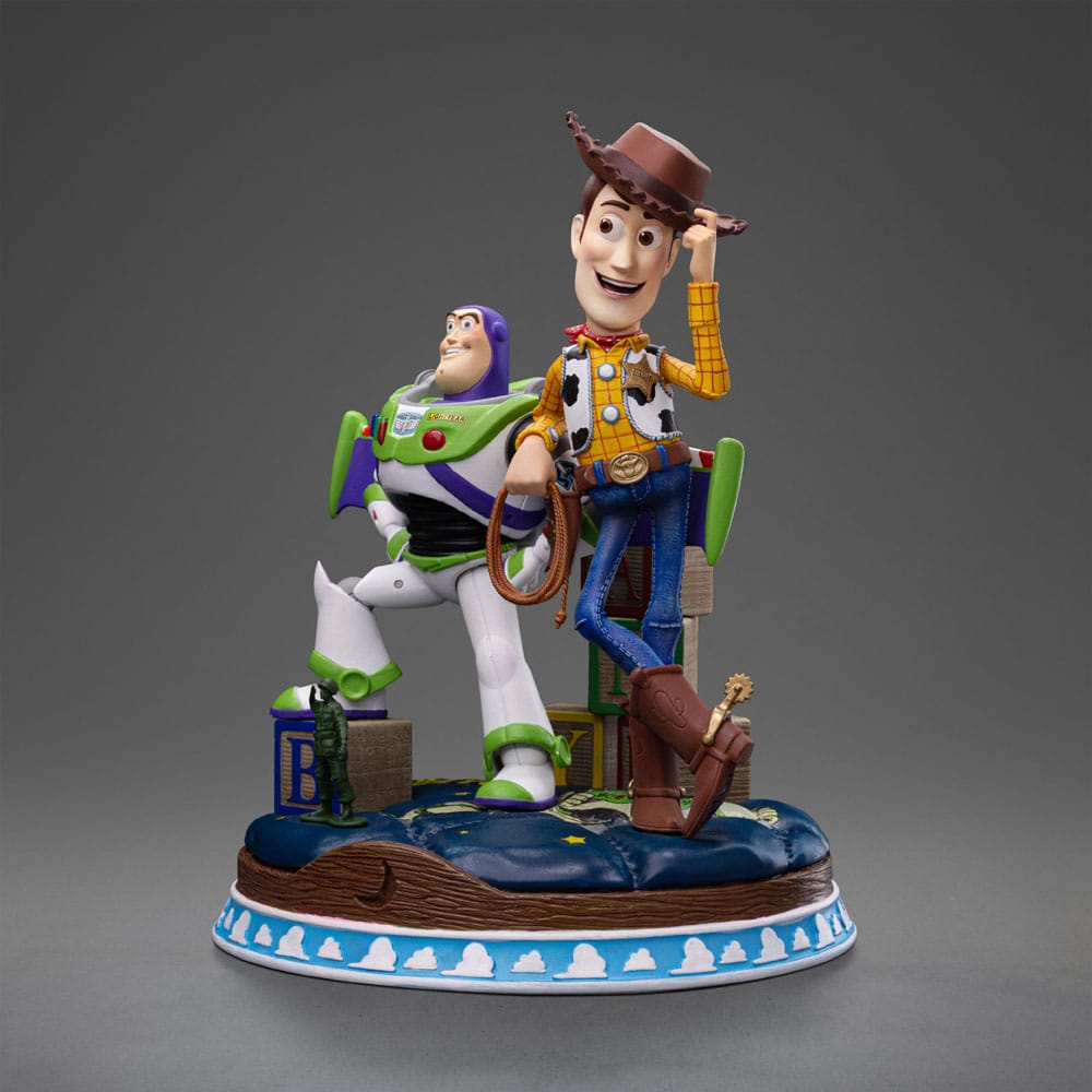 Toy Story Deluxe 1/10 Buzz &amp; Woody Art Scale Statue 38cm