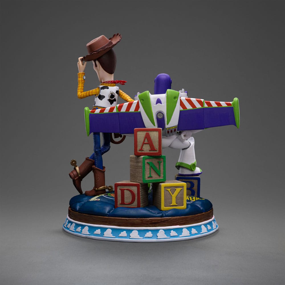 Toy Story Deluxe 1/10 Buzz &amp; Woody Art Scale Statue 38cm
