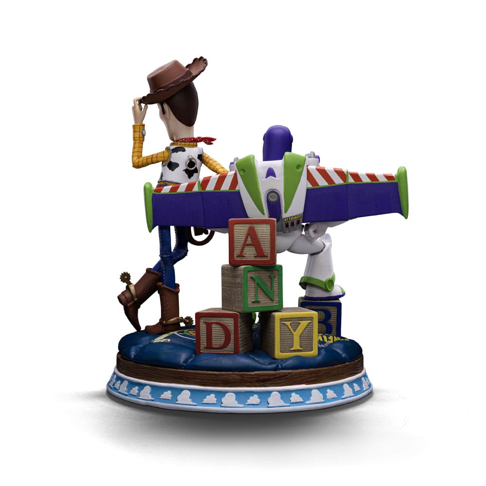 Toy Story Deluxe 1/10 Buzz &amp; Woody Art Scale Statue 38cm