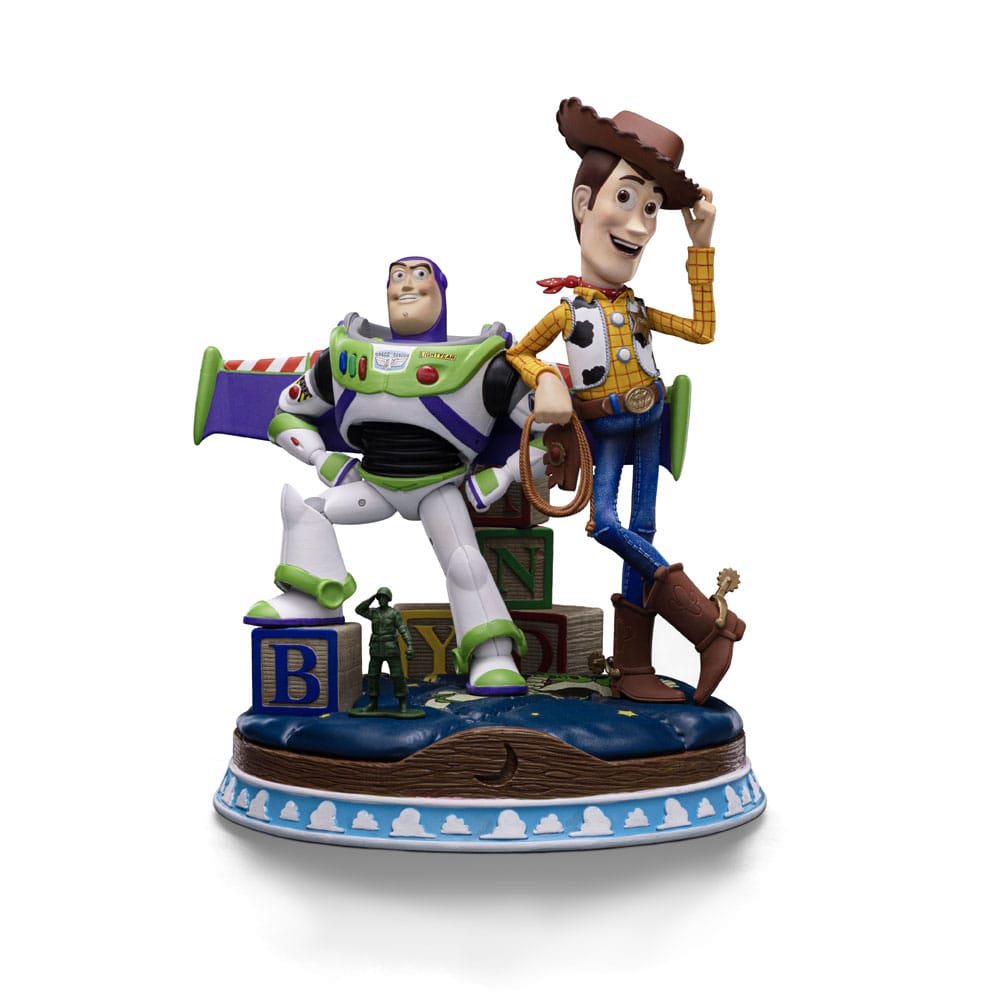 Toy Story Deluxe 1/10 Buzz &amp; Woody Art Scale Statue 38cm