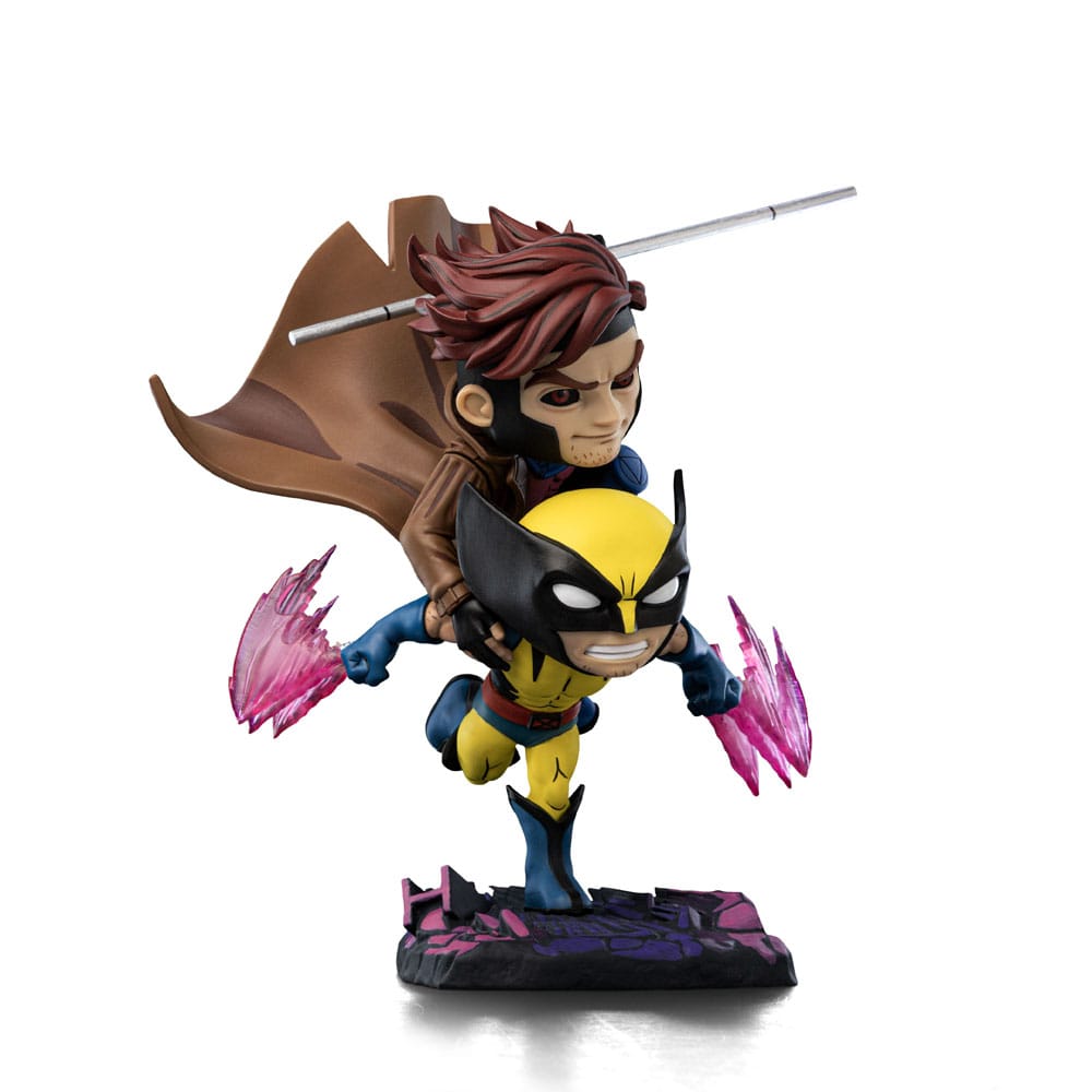 X-Men 97 Mini Co. PVC Figure Gambit e Wolverine 23 cm