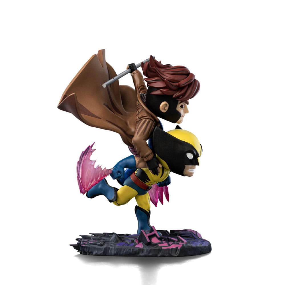 X-Men 97 Mini Co. PVC Figure Gambit e Wolverine 23 cm