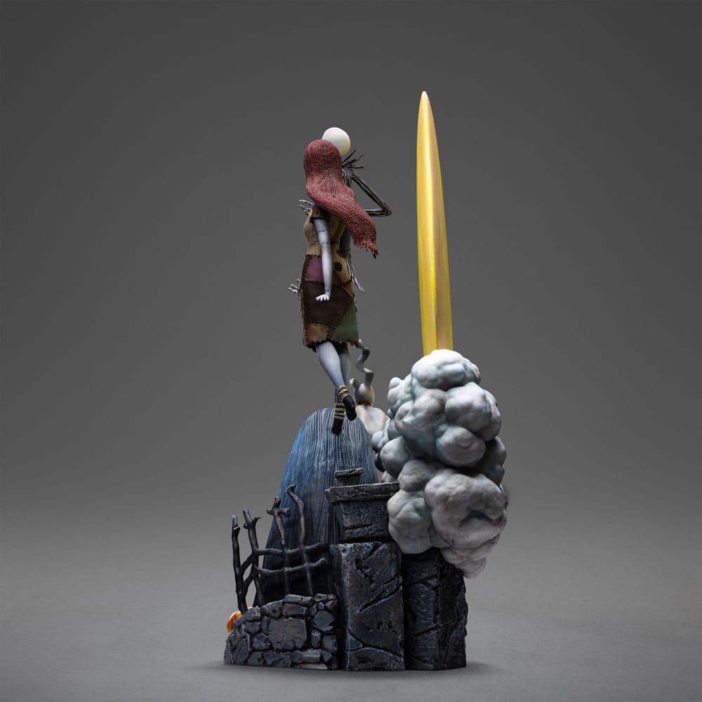 Nightmare Before Christmas Deluxe Art Scale Statue 1/10 Jack and Sally 39cm