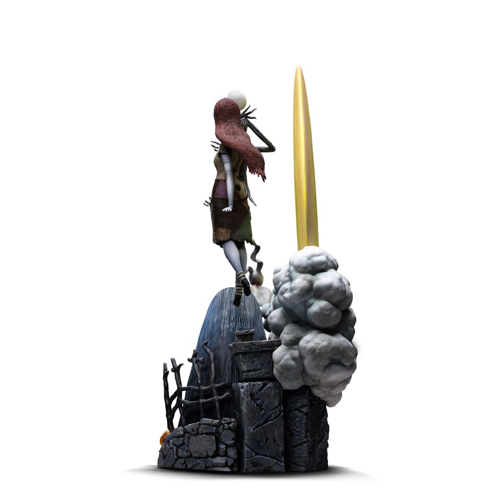 Nightmare Before Christmas Deluxe Art Scale Statue 1/10 Jack and Sally 39cm