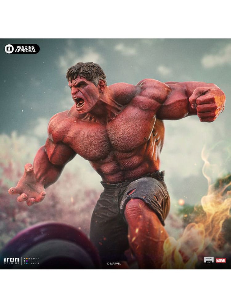 Marvel Art Scale Statue 1/10 Red Hulk 23 cm