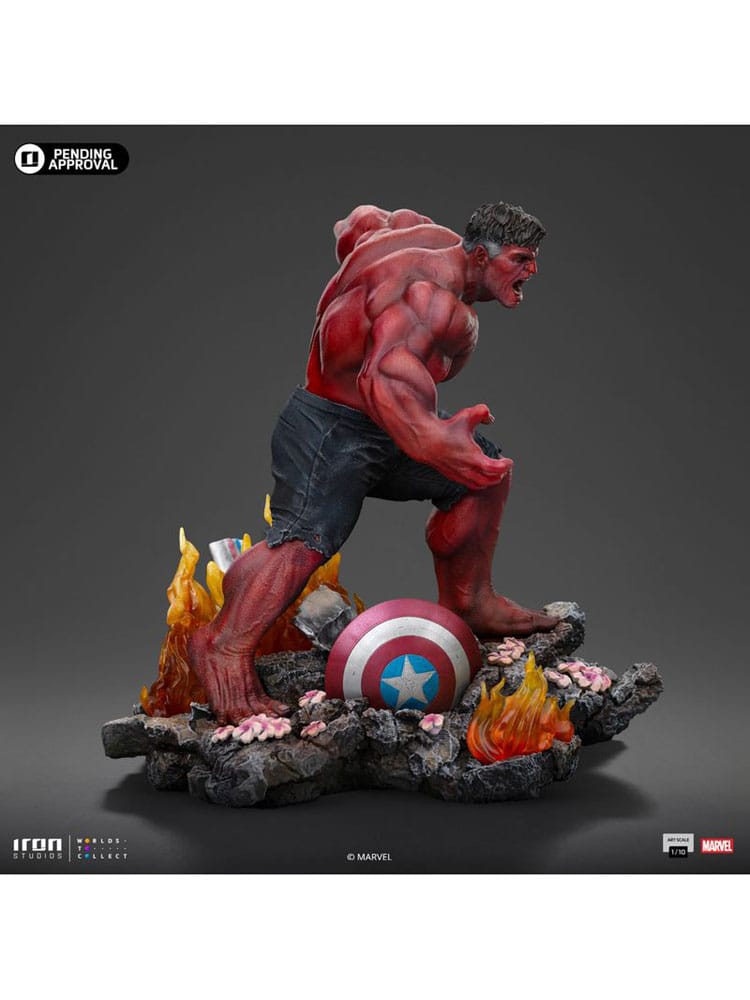 Marvel Art Scale Statue 1/10 Red Hulk 23 cm