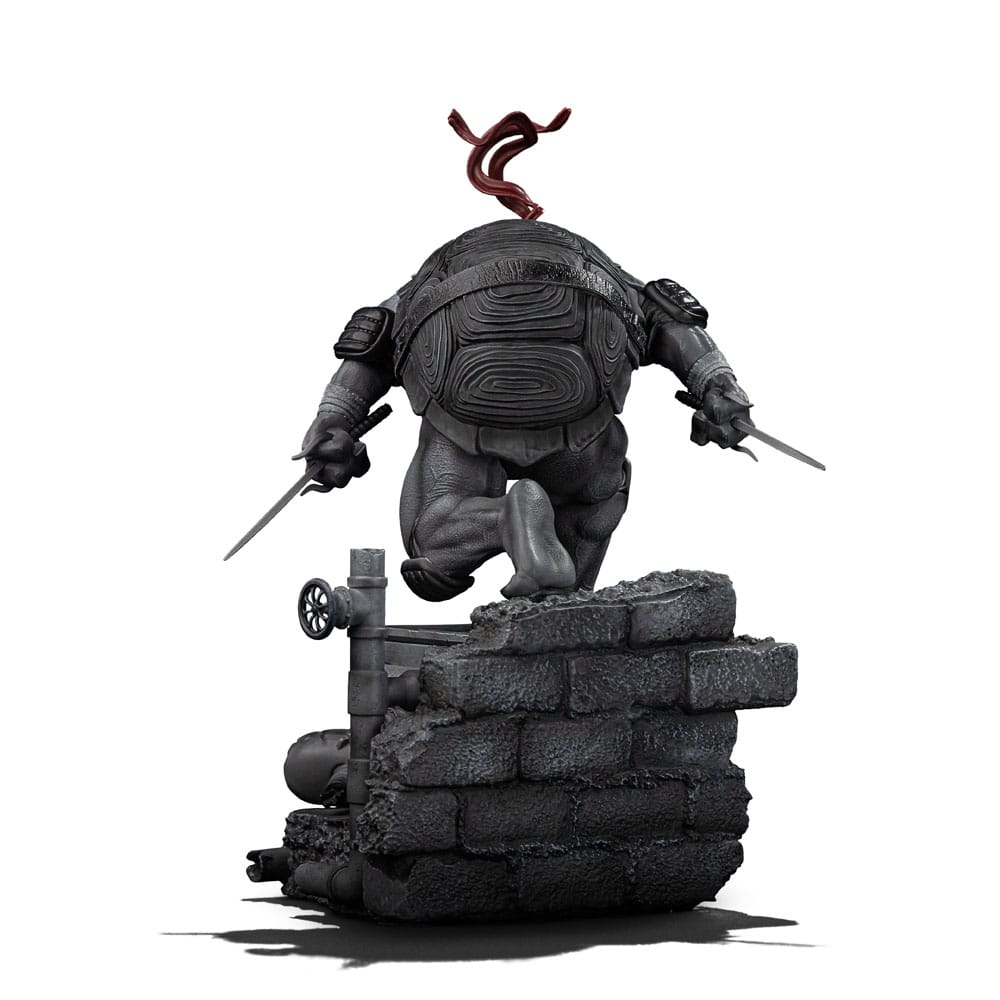 Teenage Mutant Ninja Turtles Art Scale Statue 1/10 Raphael Black and White Variant 26 cm heo exclusive