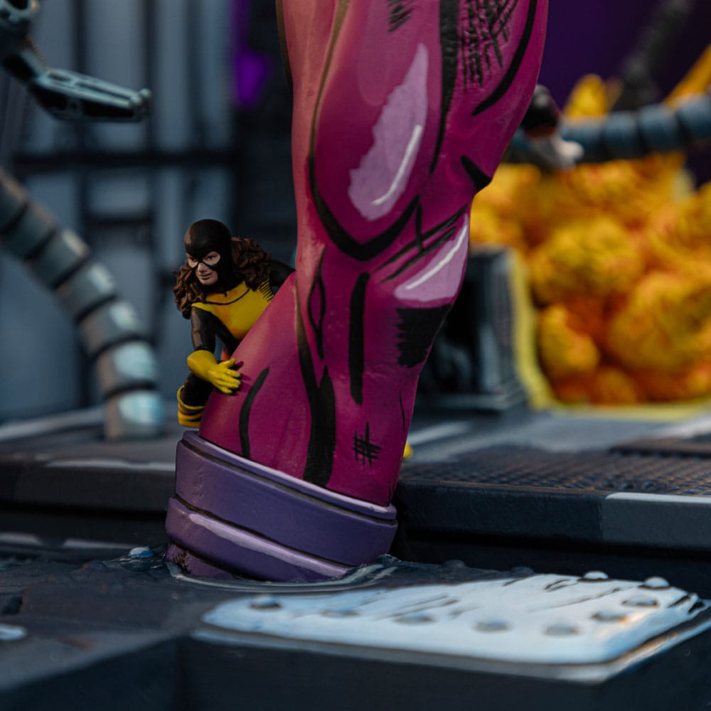 Marvel Demi Art Scale Statue 1/20 X-Men Danger Room Diorama B (Comic Version) 43 cm