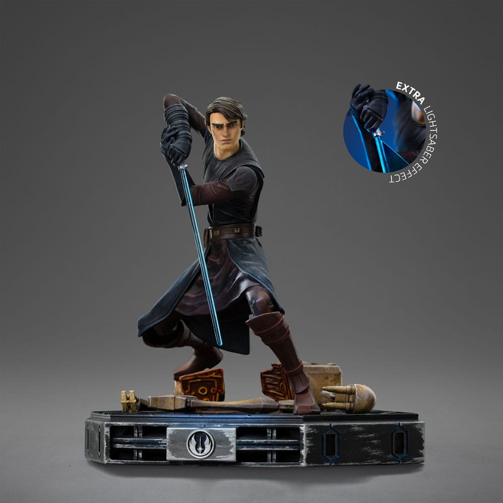 Star Wars: The Clone Wars Deluxe Art Scale Statue 1/10 Anakin Skywalker 19 cm