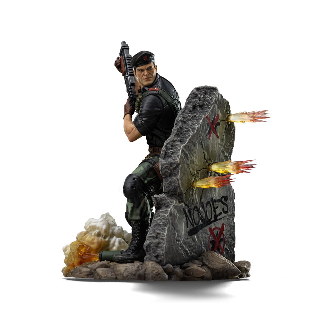 Statua in scala artistica GI Joe 1/10 Flint 19 cm