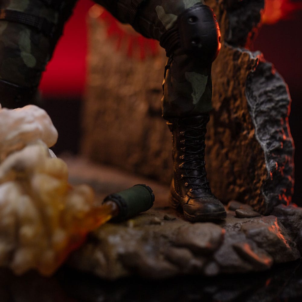 Statua in scala artistica GI Joe 1/10 Flint 19 cm