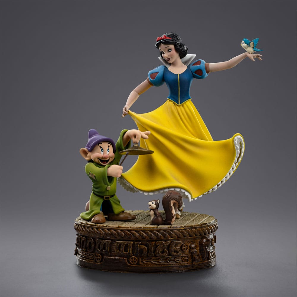 Snow White and the Seven Dwarves Art Scale Statue 1/10 Snow White and Dopey 21 cm