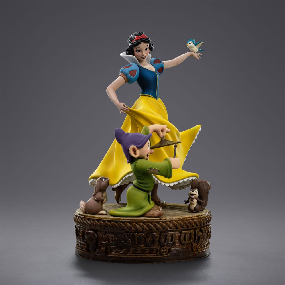 Snow White and the Seven Dwarves Art Scale Statue 1/10 Snow White and Dopey 21 cm