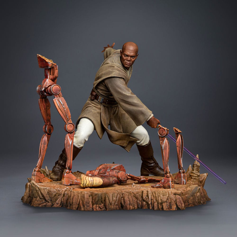 Star Wars Art Scale Statue 1/10 Mace Windu 18cm