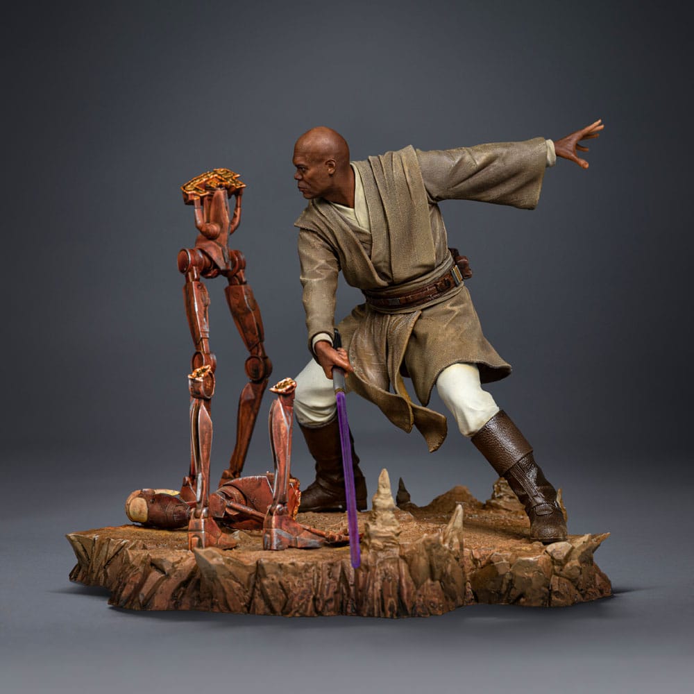 Star Wars Art Scale Statue 1/10 Mace Windu 18cm