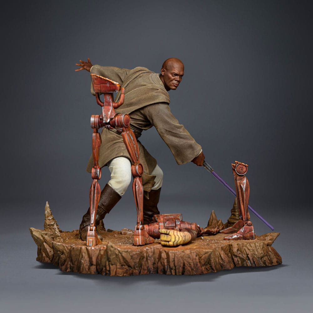 Star Wars Art Scale Statue 1/10 Mace Windu 18cm
