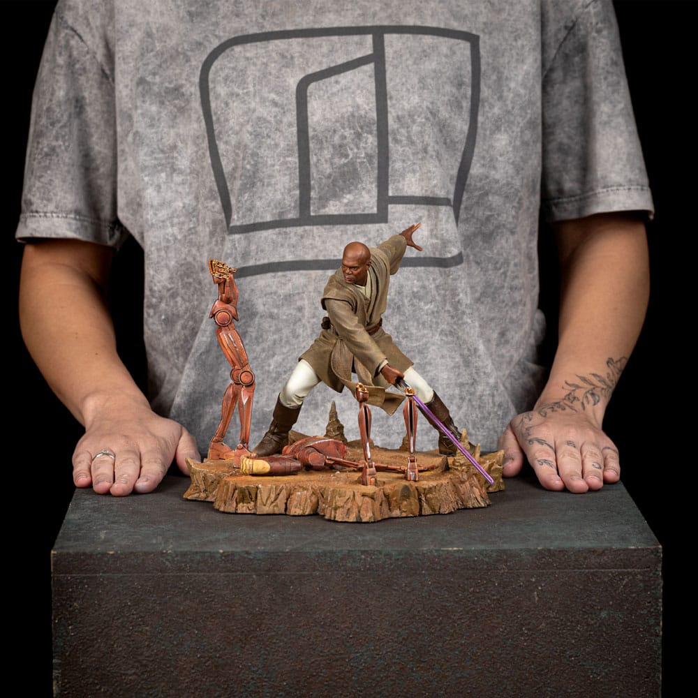 Star Wars Art Scale Statue 1/10 Mace Windu 18cm