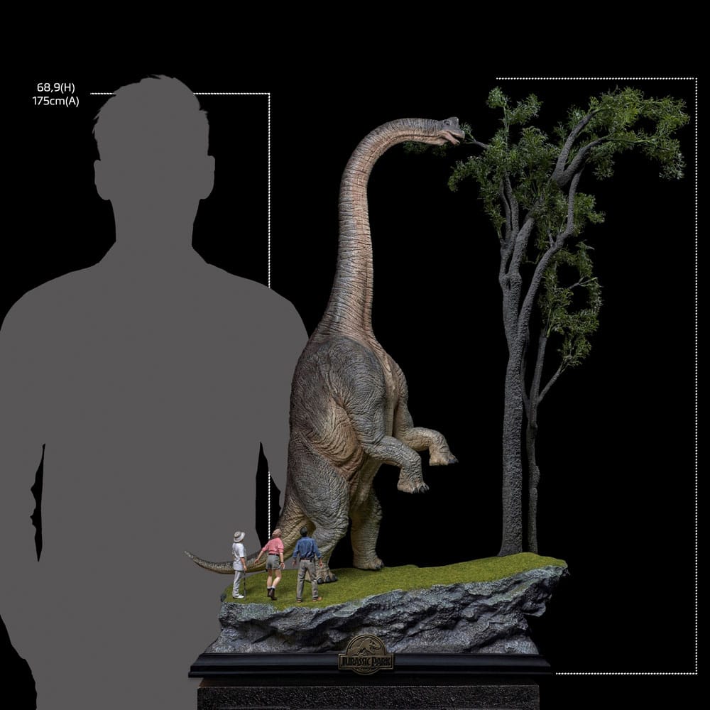 Jurassic Park Demi Art Scale Statue 1/10 Welcome to Jurassic Park Special Edition 80 cm