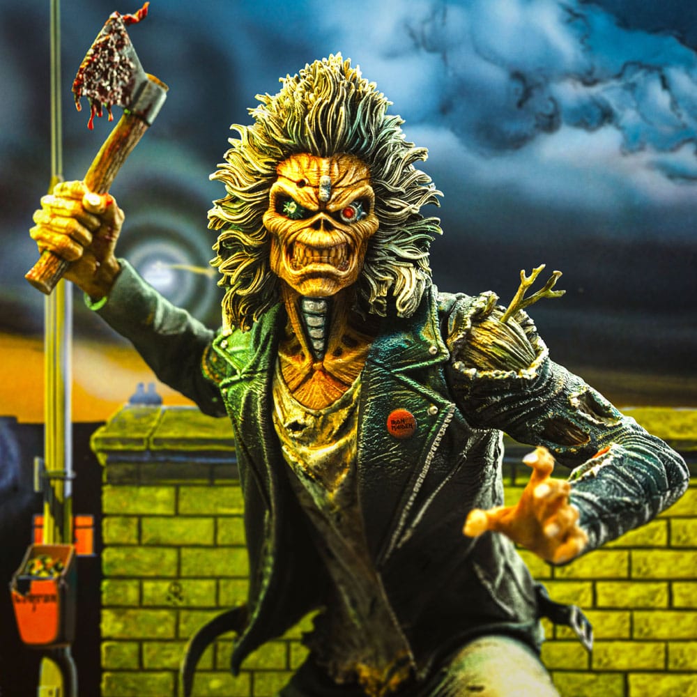 Iron Maiden 1/10 Eddie 50th Year Art Scale Statue 22cm