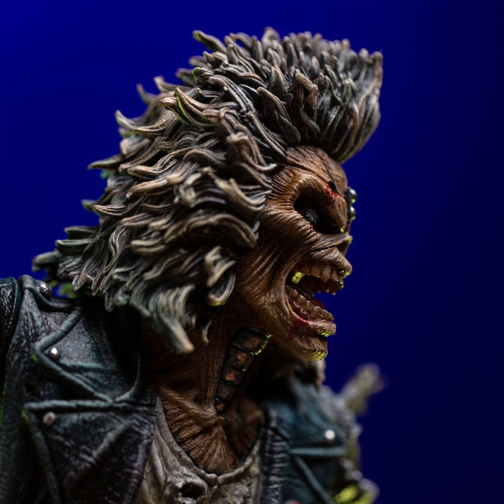 Iron Maiden 1/10 Eddie 50th Year Art Scale Statue 22cm