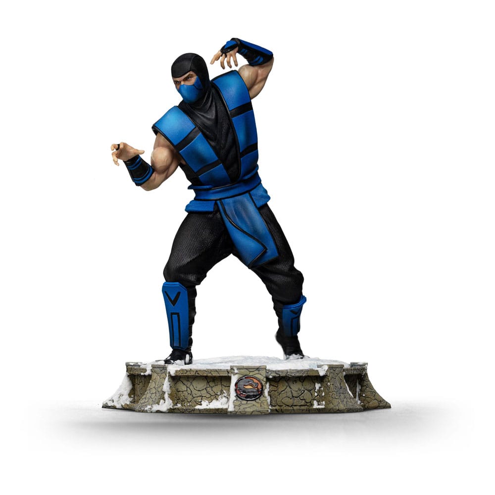 Mortal Kombat Art Scale Statue 1/10 Sub-Zero (Ninjas Collection) heo Exclusive 21 cm