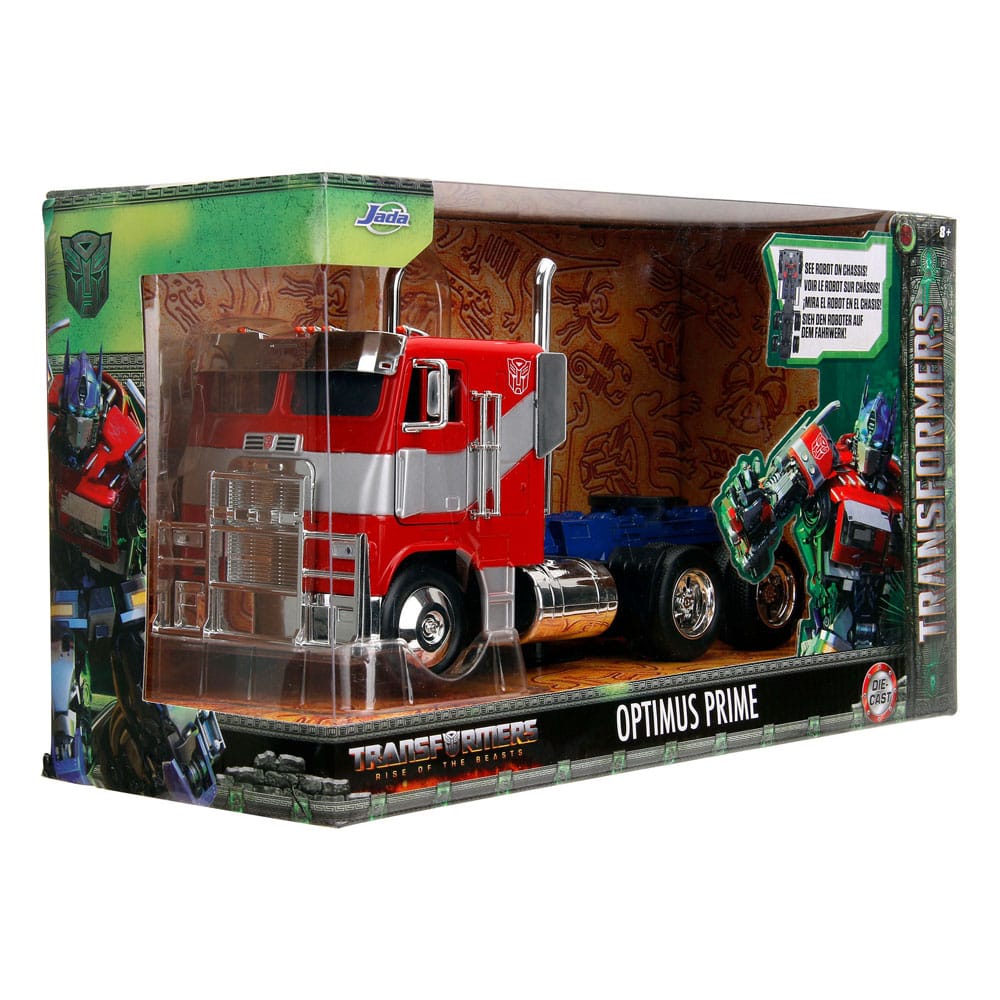 Transformers Modello Diecast 1/24 Big Rig T7 Optimus Prime