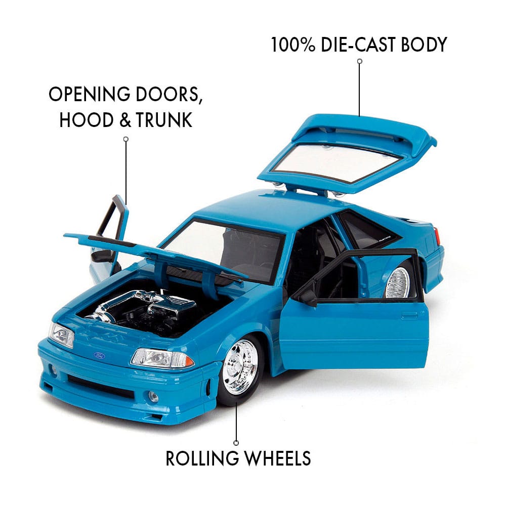 Modello pressofuso Fast &amp; Furious 1/24 Ford Mustang GT