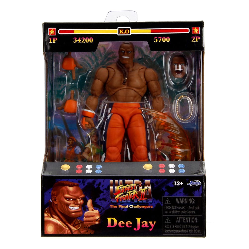 Ultra Street Fighter II: The Final Challengers Action Figure 1/12 Dee Jay 15 cm