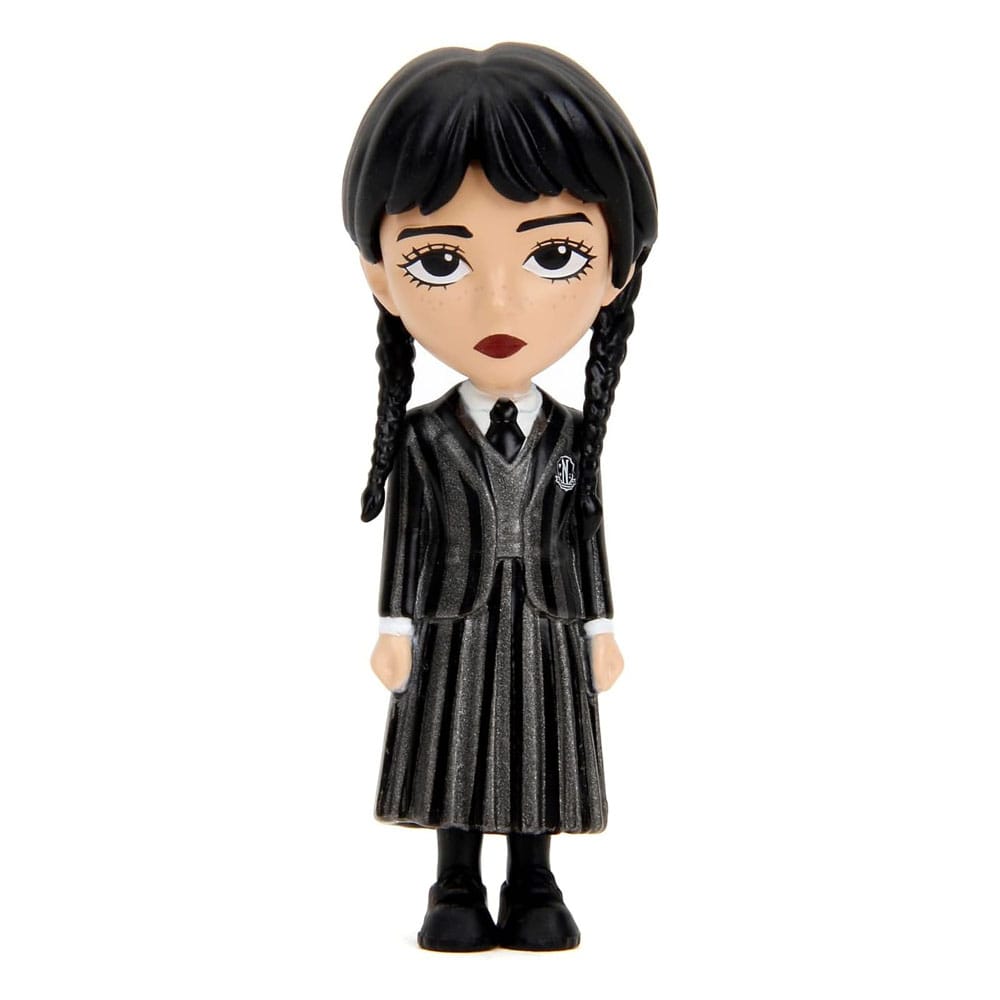 Mercoledì Nano Metalfigs Minifigure pressofuse confezione da 4 Onda 1 4 cm