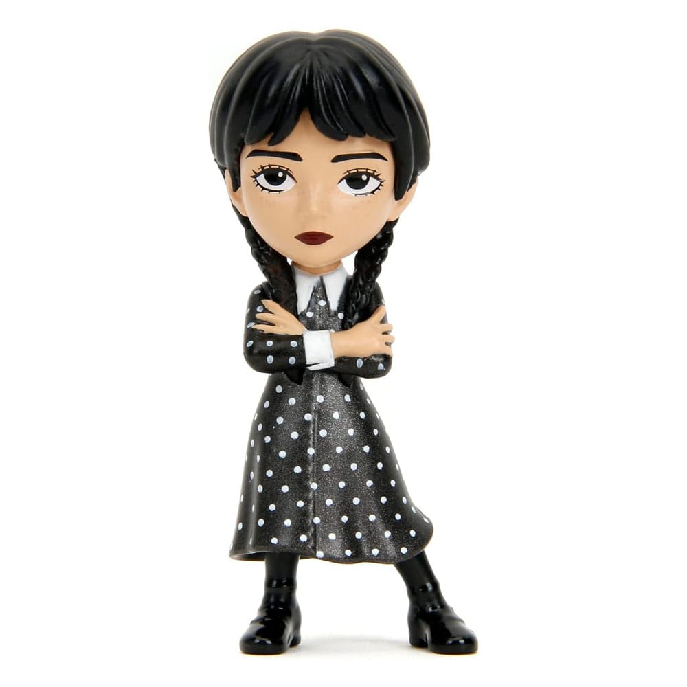 Mercoledì Nano Metalfigs Minifigure pressofuse confezione da 4 Onda 1 4 cm