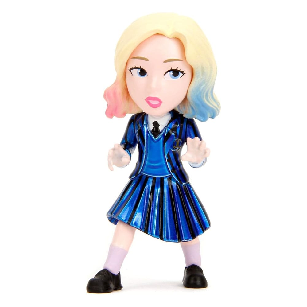 Mercoledì Nano Metalfigs Minifigure pressofuse confezione da 4 Onda 1 4 cm