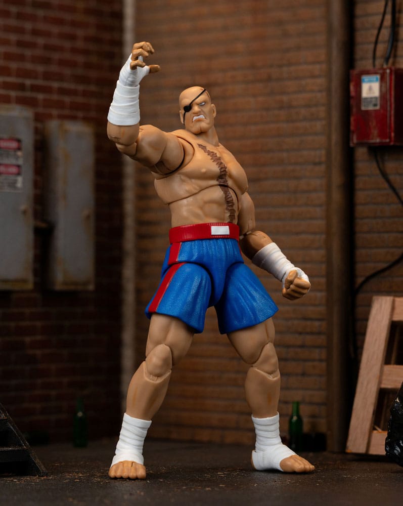 Ultra Street Fighter II: The Final Challengers Action Figure 1/12 Sagat 19 cm