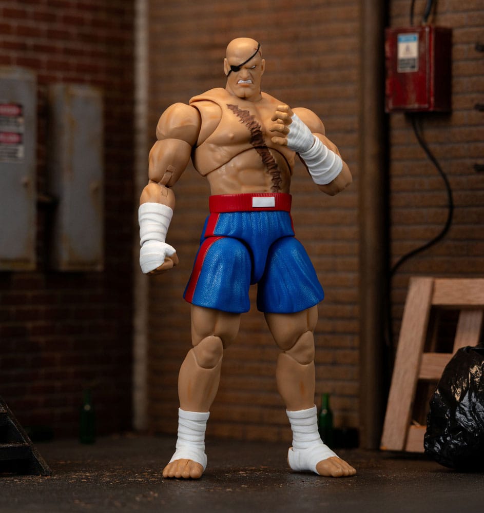 Ultra Street Fighter II: The Final Challengers Action Figure 1/12 Sagat 19 cm